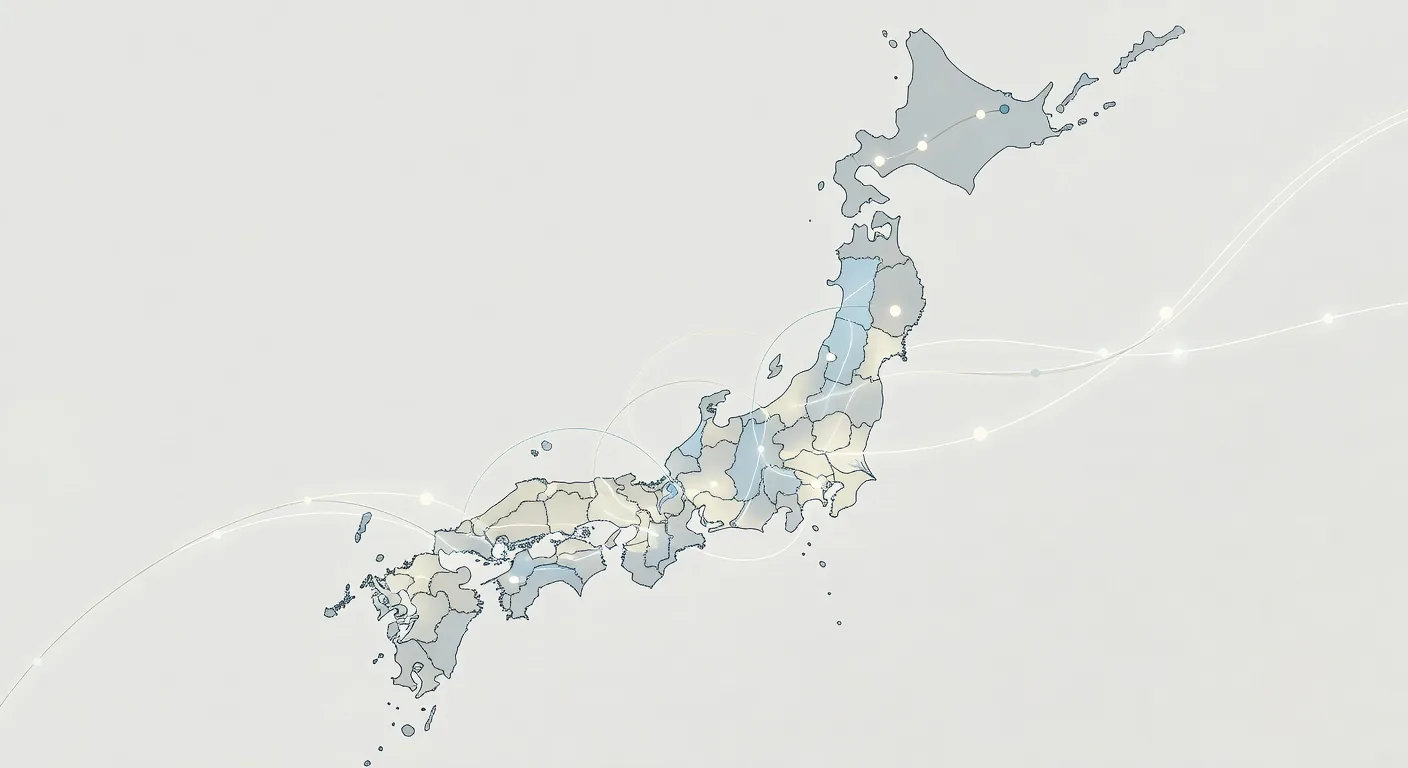日本デジタルネットワークカバレッジマップ